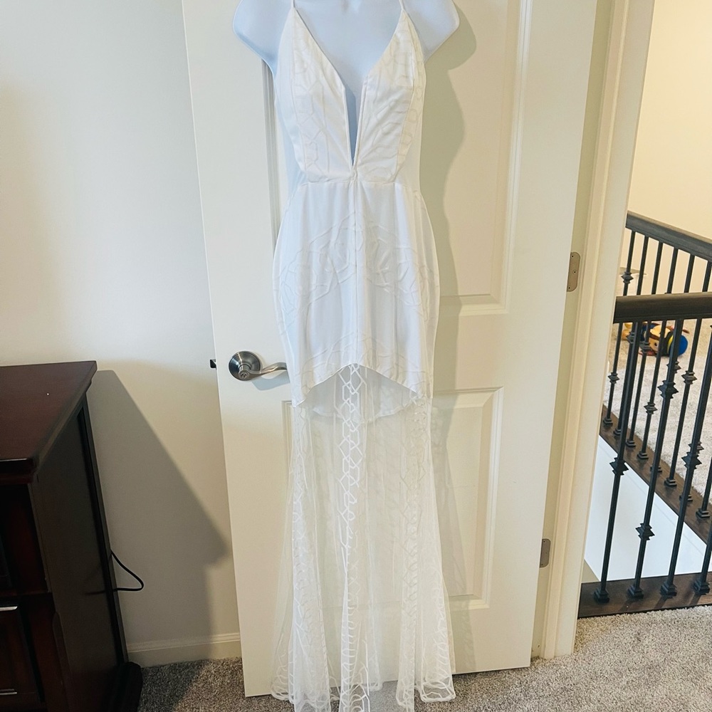 White Akira dress